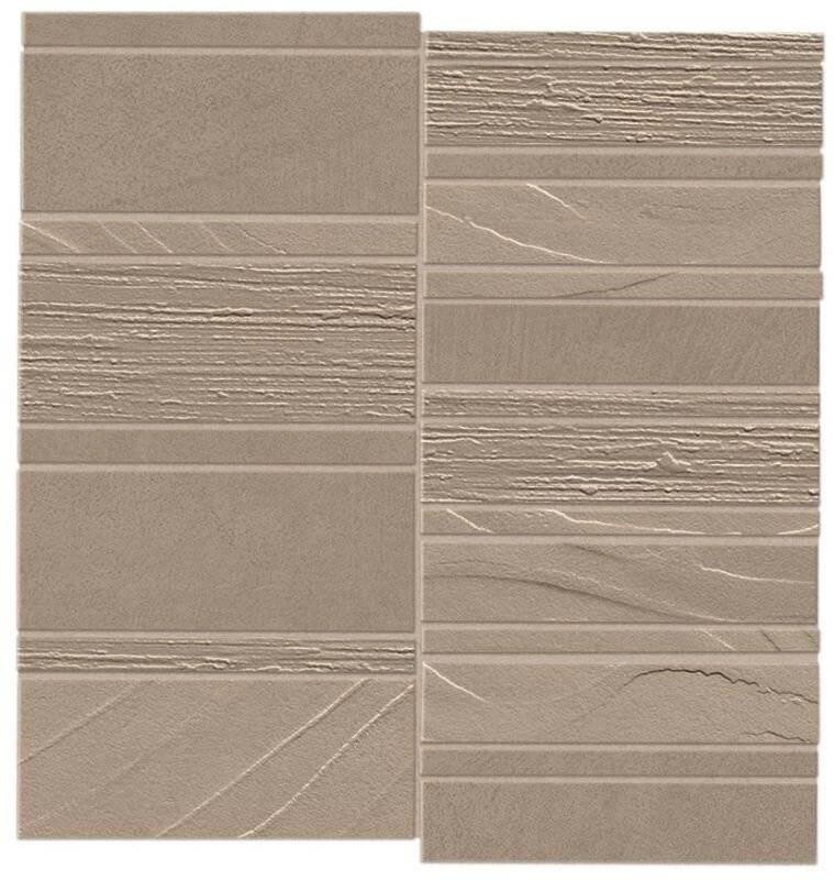 Boost Natural Ecru Mosaico Trace Mix (AHHM) Мозаика Atlas Concorde – Керамогранит и плитка 