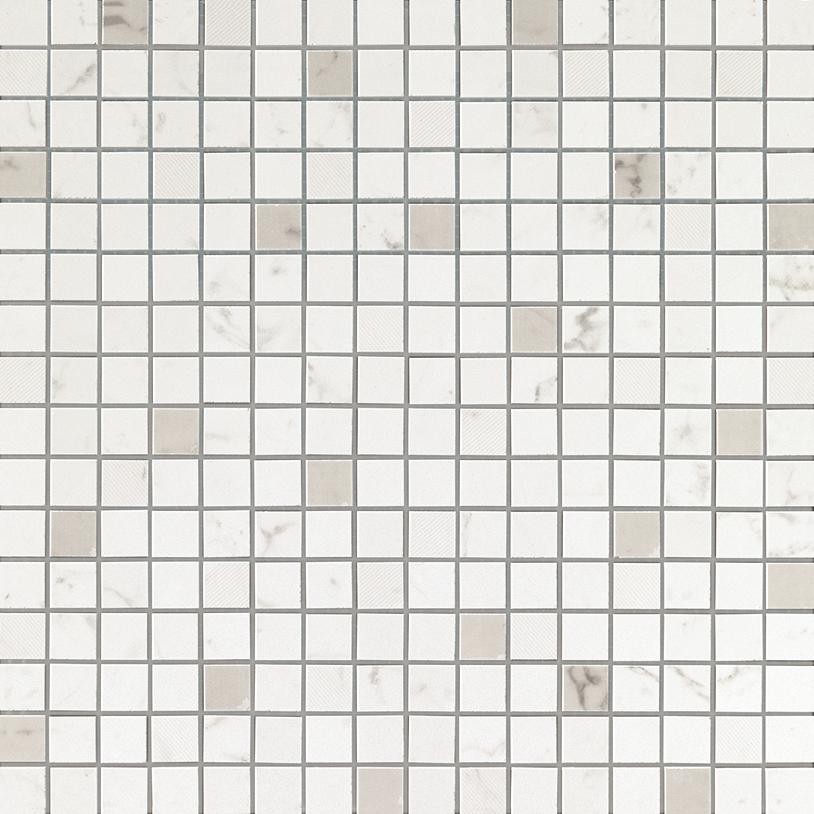 Marvel Carrara Pure Mosaic Q (9MQC) 30,5x30,5 Керамическая плитка Atlas Concorde – Керамогранит и плитка 
