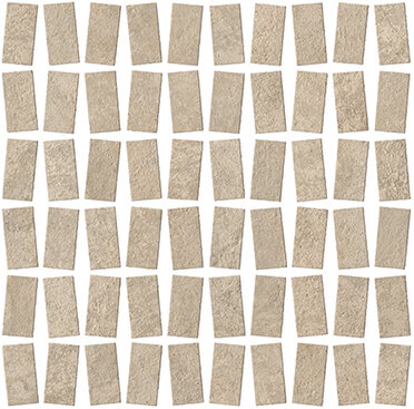 Raw Sand Mosaico Castle (A00L) 29x29,2 Неглазурованный керамогранит