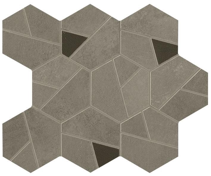 Boost Pro Taupe Mosaico Hex Coffee (A0QP) керамогранит Atlas Concorde – Керамогранит и плитка 