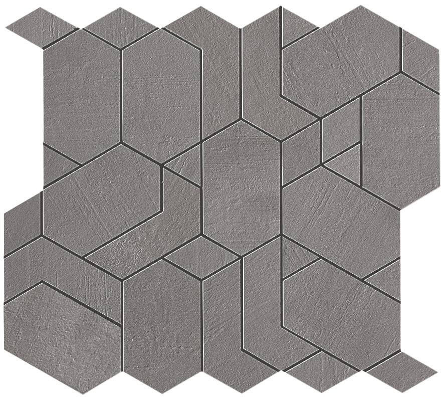 Boost Smoke Mosaico Shapes (AN66) 31x33,5 Керамогранит Atlas Concorde – Керамогранит и плитка 