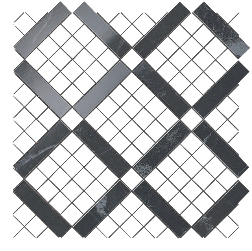 Marvel Cremo Mix Diagonal Mosaic (9MVF) 30,5x30,5 Керамическая плитка Atlas Concorde – Керамогранит и плитка 