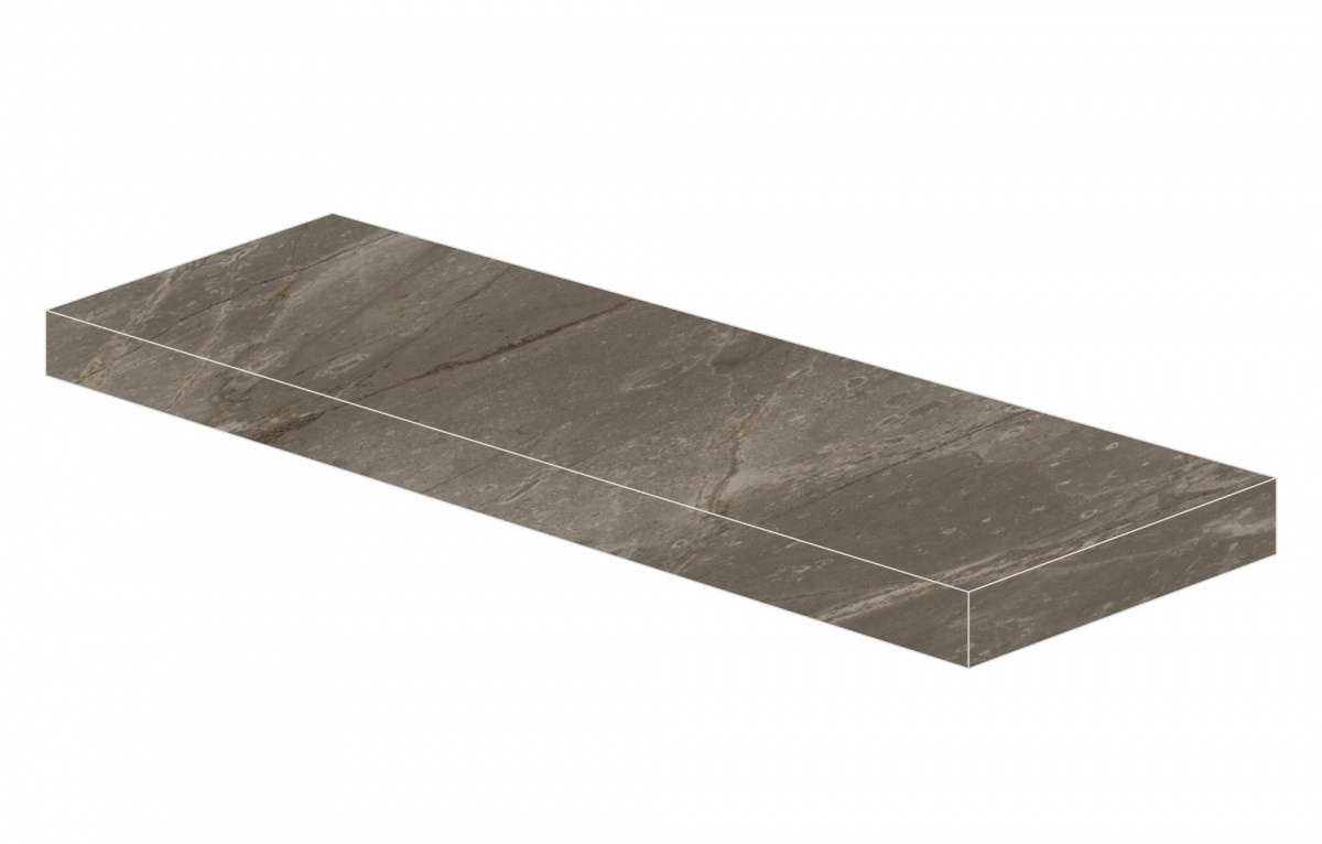 Аллюр Грей Бьюти Ступень Угловая Пр 33X160  (620070001757) Керамогранит Atlas Concorde – Керамогранит и плитка 
