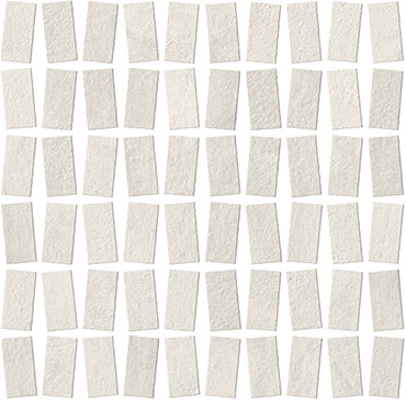 Raw White Mosaico Castle (A00J) 29x29,2 Неглазурованный керамогранит