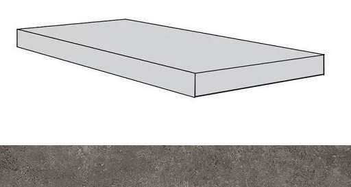 Drift Grey Scal.80 Ang.Sx/Дрифт Грей Ступ.80 Угл.Лев Atlas Concorde – Керамогранит и плитка 