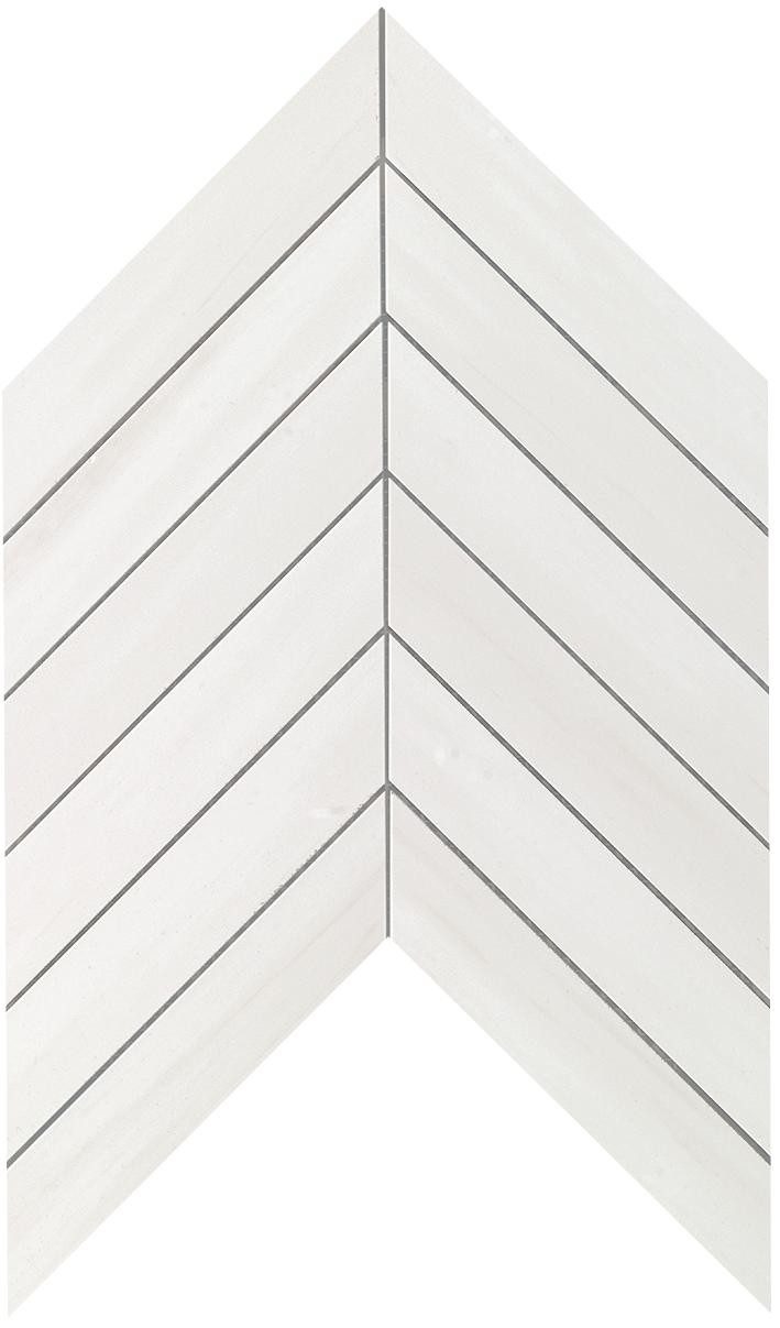 Marvel Bianco Dolomite Chevron Wall (9SCD) 30,5X25 Керамическая плитка Atlas Concorde – Керамогранит и плитка 