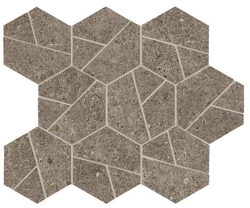 BOOST STONE Taupe Mosaico 25,28,5 A7CX Керамогранит Atlas Concorde – Керамогранит и плитка 
