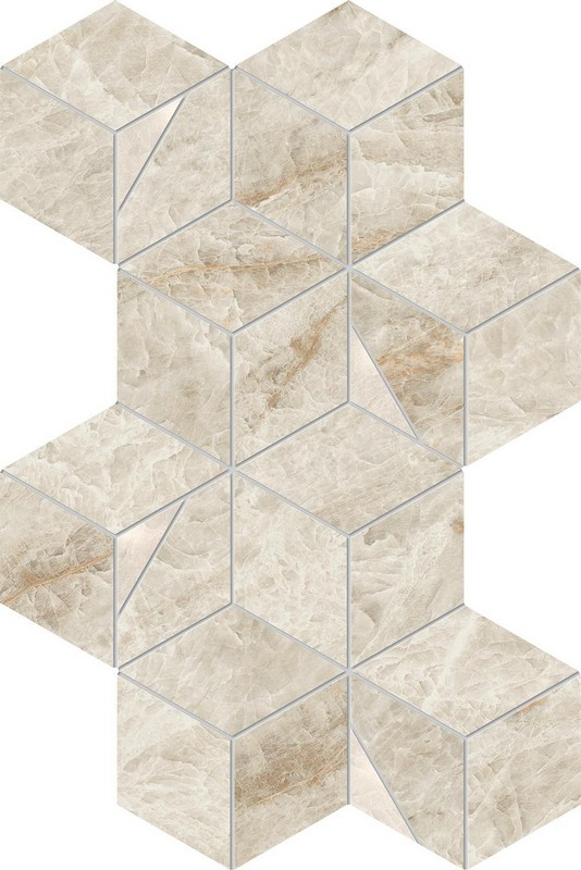 Мозаика Marvel Diva Taj Mahal Mosaico Hex Lapp. Atlas Concorde – плитка керамическая и керамогранит Мозаика Marvel Diva Taj Mahal Mosaico Hex Lapp. Atlas Concorde – Керамогранит и плитка