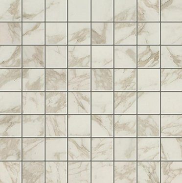 MARVEL Royal Calacatta Mosaico Matt (AEOT) 30x30 Керамогранит