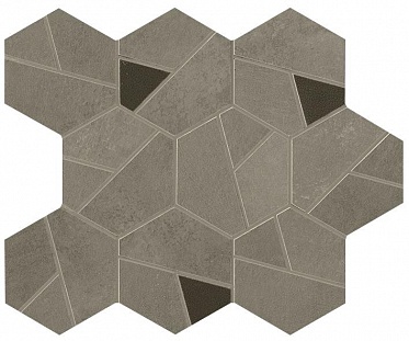 Boost Pro Taupe Mosaico Hex Coffee (A0QP) керамогранит