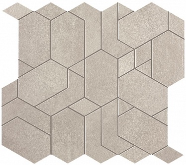 Boost White Mosaico Shapes (AN63) 31x33,5 Керамогранит