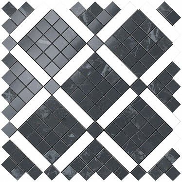 Marvel Noir Mix Diagonal Mosaic (9MVH) 30,5x30,5 Керамическая плитка